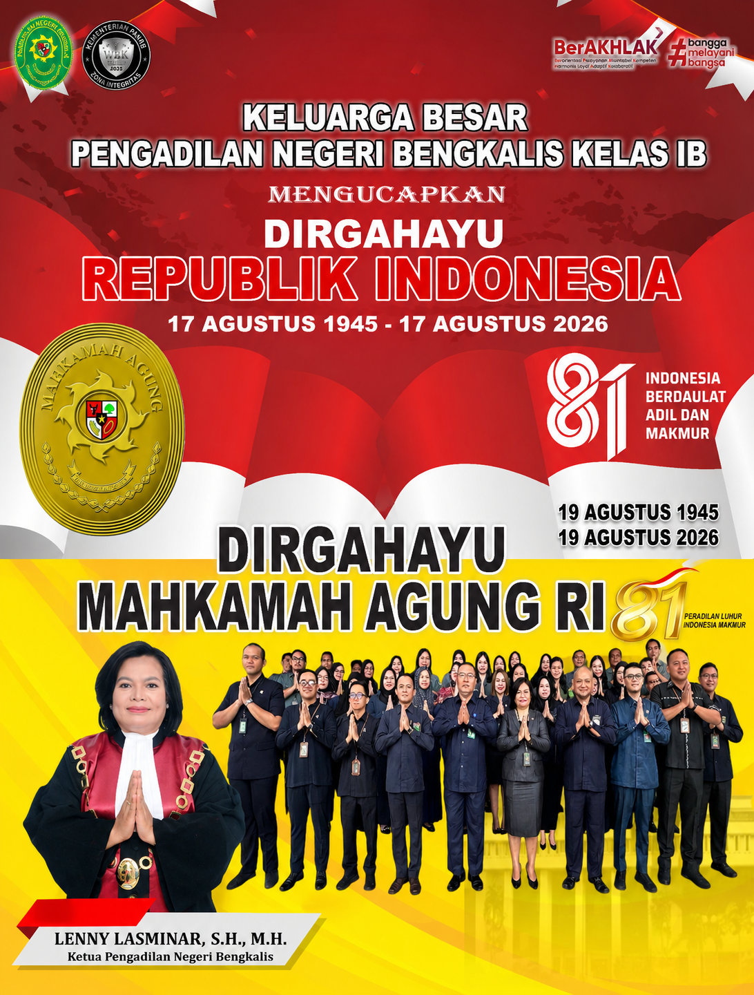 HUT RI DAN MA 2026